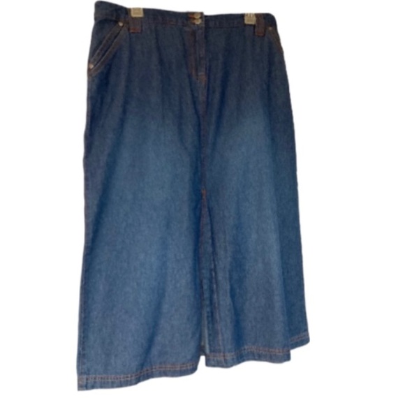 bill blass Dresses & Skirts - NWT Vintage Bill Blass 16 Petite Denim Skirt